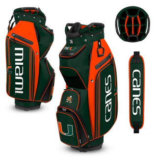 Golf Bag: Miami Hurricanes-Bucket III Cooler Cart Bag                                                                          