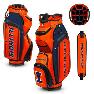 Golf Bag: Illinois Fighting Illini-Bucket III Cooler Cart Bag                                                                          
