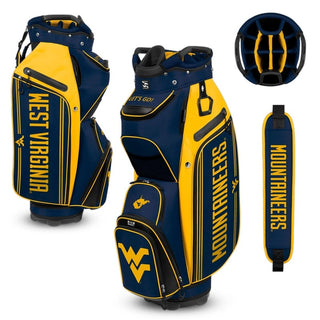Golf Bag: West Virginia Mountaineers-Bucket III Cooler Cart Bag                                                                          