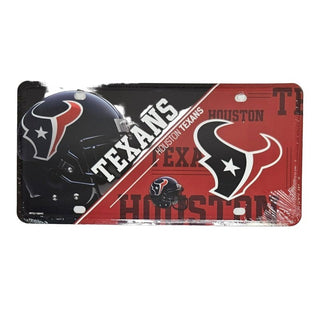 License Plate: Texans