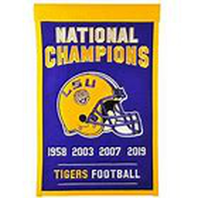 Banner: LSU- Champions – CARDIACS Sports & Memorabilia