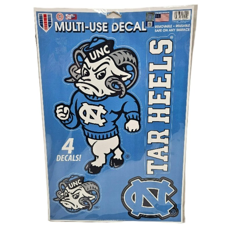 UNC Decal Set – CARDIACS Sports & Memorabilia