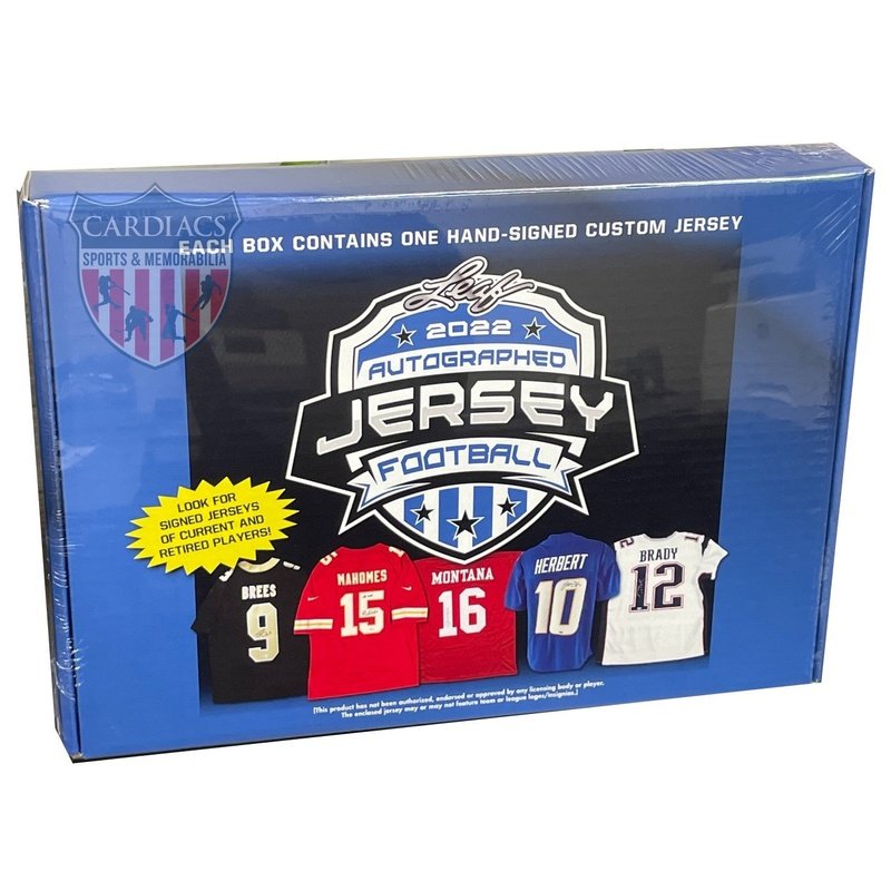 2022 Leaf Autographed Jersey Multi-Sport Edition Box