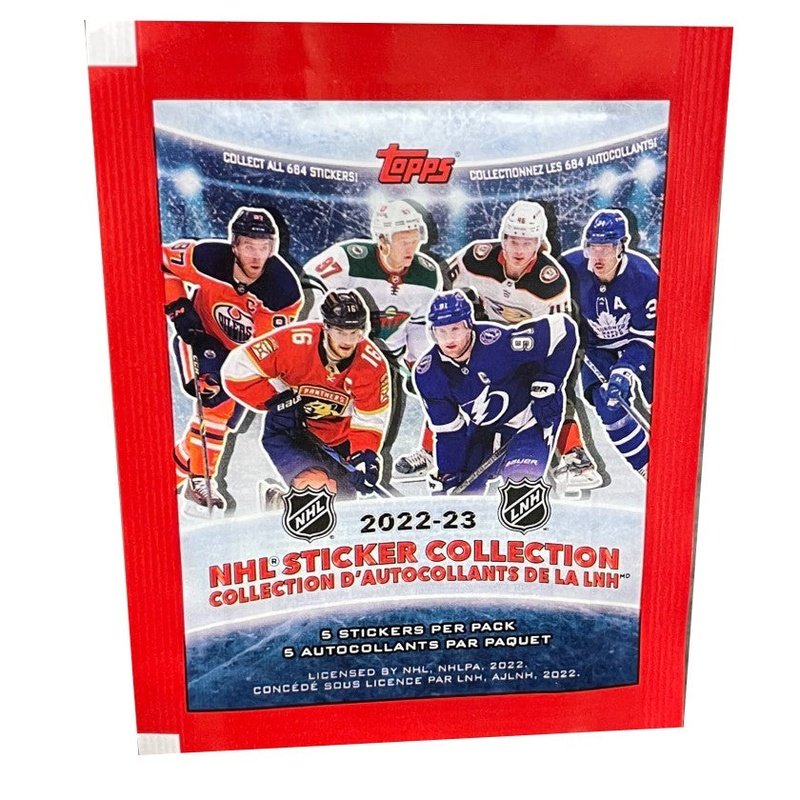 2022-23 NHL TOPPS NOW® 14-Sticker Pack - Stickers #34-47 - PR: 494