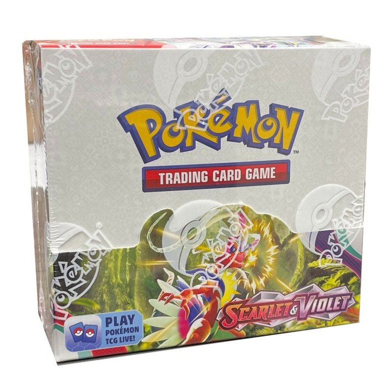 Pokémon: Scarlet and Violet Booster Box – CARDIACS Sports & Memorabilia