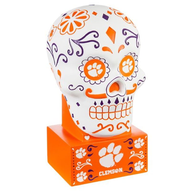 Atlanta Braves Sugar Skull Statue