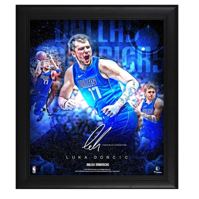 Framed Art: Luka Doncic - Dallas Mavericks - Stars of the Game ...