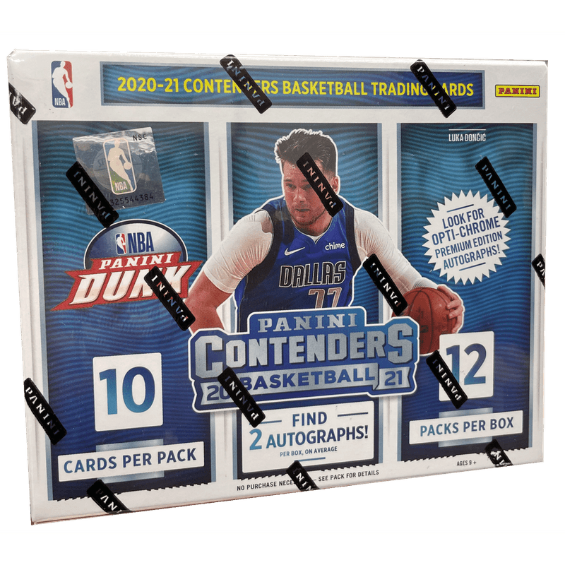 2020-21 Panini Contenders Basketball Hobby Box – CARDIACS Sports ...