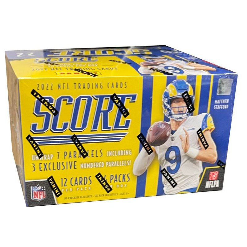 2022 Panini NFL Score Football Trading Card Blaster Box 