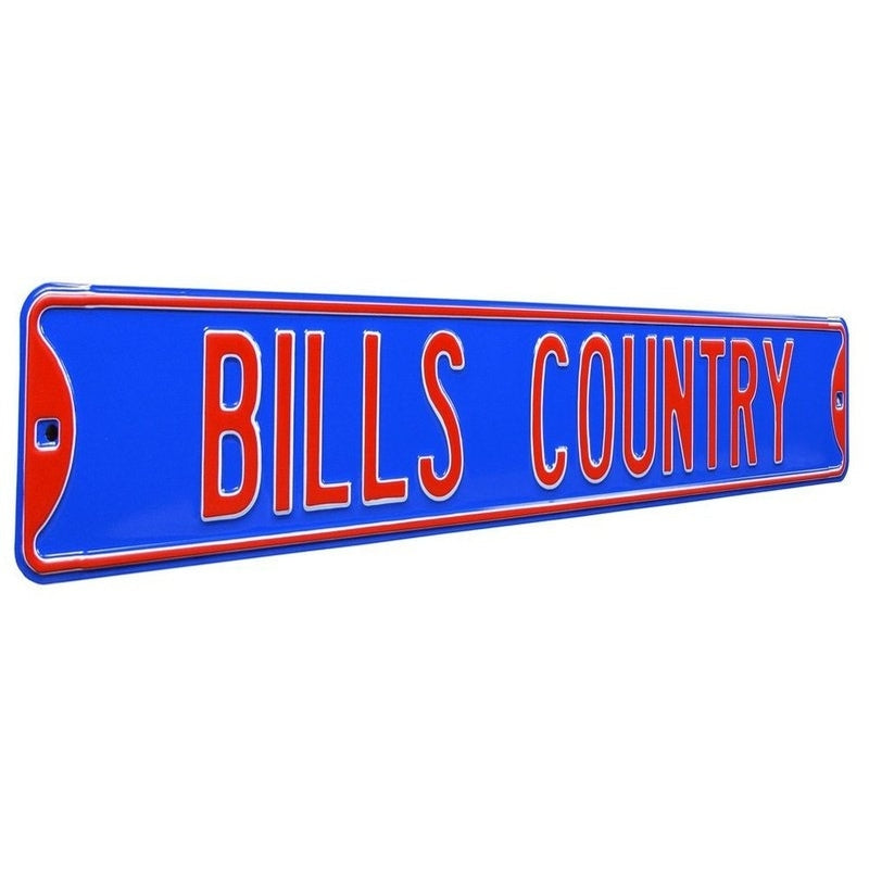 Cleveland Browns - BROWNS COUNTRY - Embossed Steel Street Sign