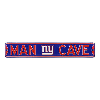 New York Giants Steel Street Sign Logo-MAN CAVE