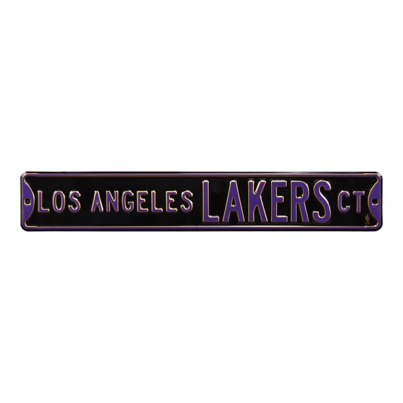 Los Angeles Lakers Black Embossed Jersey