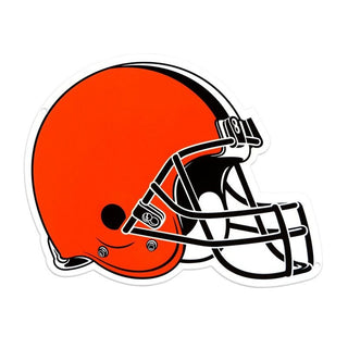 Cleveland Browns Laser Cut Steel Logo Spirit Size-Primary