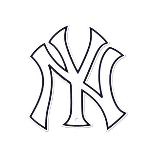 New York Yankees Laser Cut Logo Steel Magnet-NY Cap